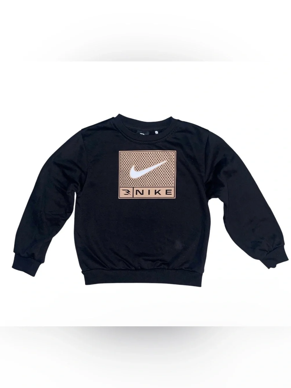 Nike Black Hoodie Toddler 3 Brand Russell Wilson with Gold Logo Box